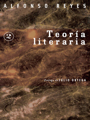 cover image of Teoría literaria